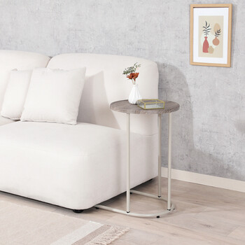 Chamill サイドテーブル 2色展開 送料無料-12