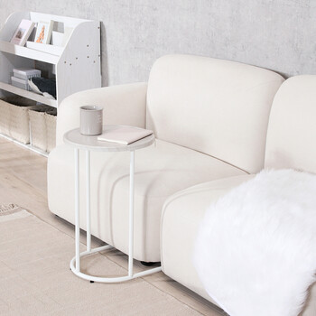 Chamill サイドテーブル 2色展開 送料無料-5