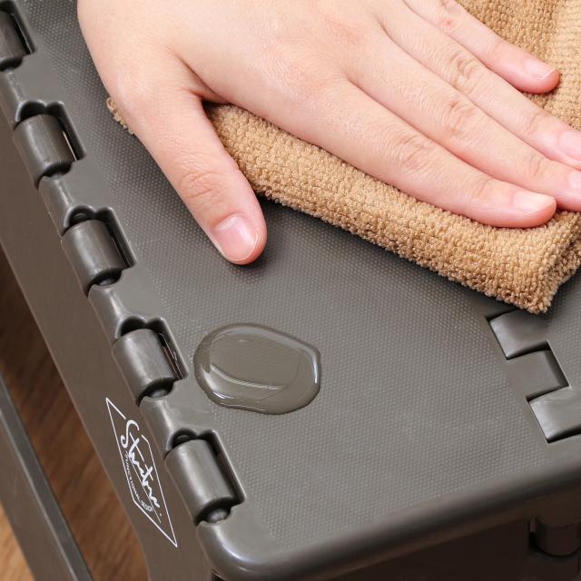 フォールディングステップスツール H22cm 1個箱 3色展開 送料無料-17