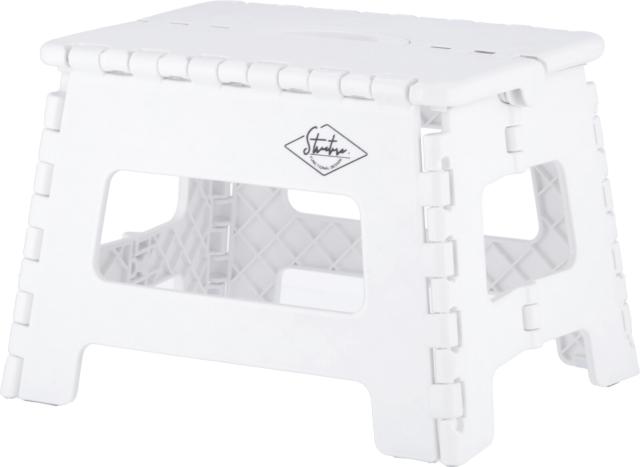 フォールディングステップスツール H22cm 1個箱 3色展開 送料無料-2