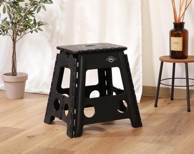 フォールディングステップスツール H39cm 1個箱 3色展開 送料無料-19
