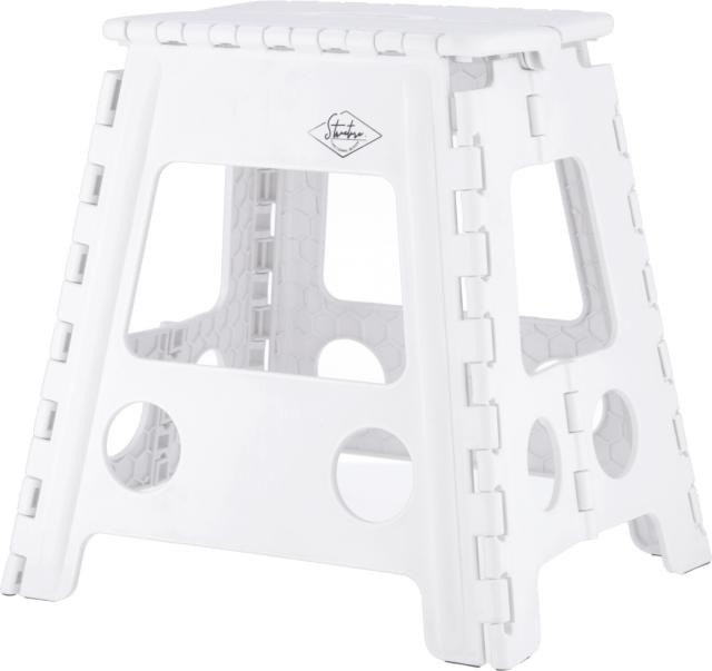 フォールディングステップスツール H39cm 1個箱 3色展開 送料無料-2
