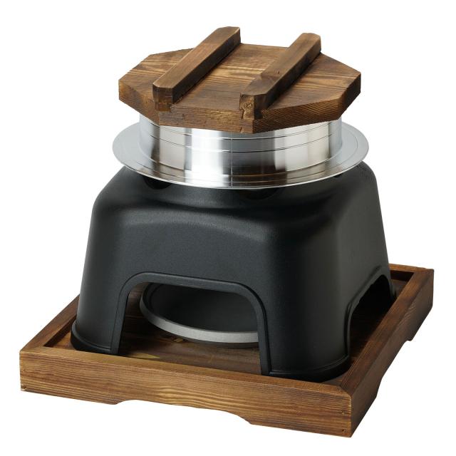 アルミ釜めしかまど3合炊 送料無料-1