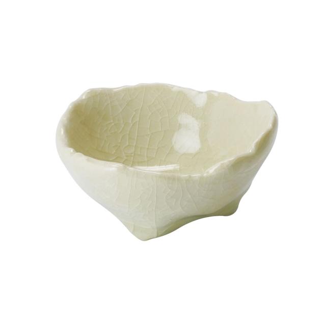 和食器 三ッ足小付 銀河 紺 銀河 茶 銀河 朱 貫入 薄黄 美濃焼 日本製 3セット 送料無料-10