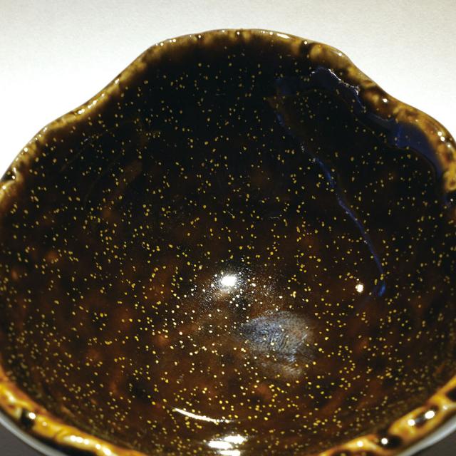 和食器 三ッ足小付 銀河 紺 銀河 茶 銀河 朱 貫入 薄黄 美濃焼 日本製 3セット 送料無料-5