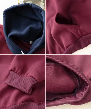 BF風パーカー ゆったり裏起毛フーディー 送料無料 即日発送-3