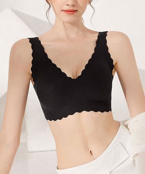 シームレスブラノンワイヤーブラジャー快適 送料無料 即日発送-4