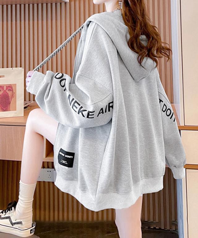 裏起毛パーカー ジップアップ フーディー 送料無料 即日発送-9