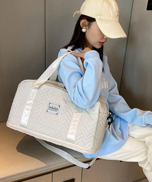 拡張ファスナーボストンバッグ ポーチ付き 送料無料 即日発送-7