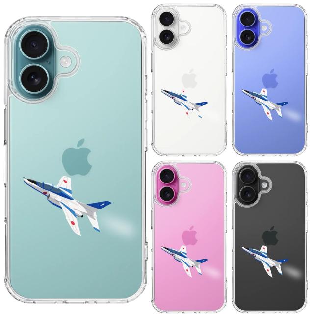 iPhone16 ケース クリア シェル ブルーインパルス 1号機 スマホケース 側面ソフト 背面ハード ハイブリッド  送料無料-1