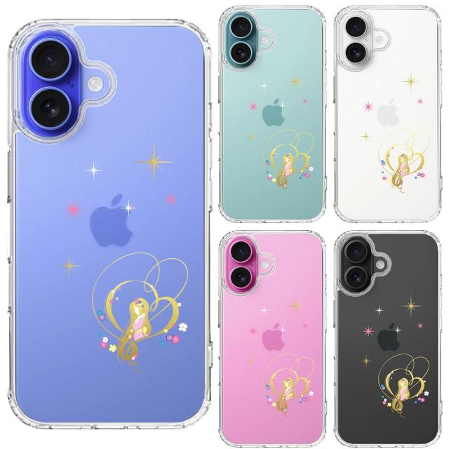 iPhone16 ケース クリア ラプンツェル 星 スマホケース 側面ソフト 背面ハード ハイブリッド  送料無料-1