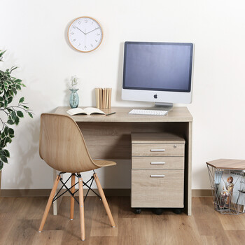 デスク2点セット 2色展開 送料無料-12