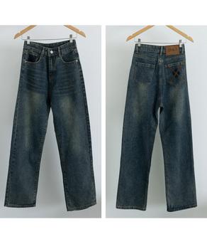 ヴィンテージデニムパンツ レディース SK21583185-7038 送料無料 即日発送-2