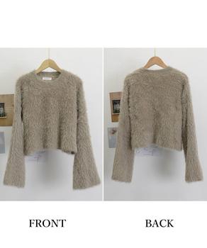 シャギーニットレディース セーター 送料無料 即日発送-2