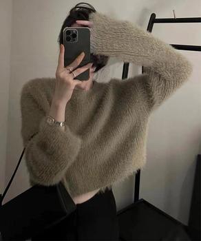 シャギーニットレディース セーター 送料無料 即日発送-6