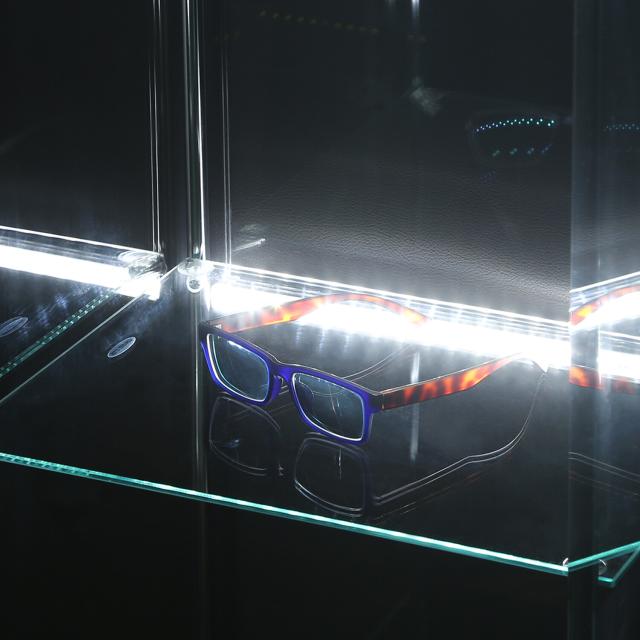 ガラスコレクションケース 4段 LED 送料無料-5