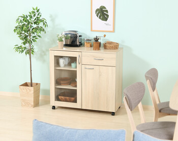 キッチン収納キャビネット 90×40 送料無料-2