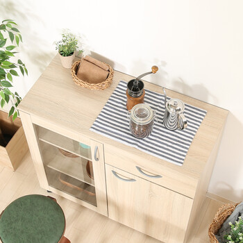 キッチン収納キャビネット 90×40 送料無料-4