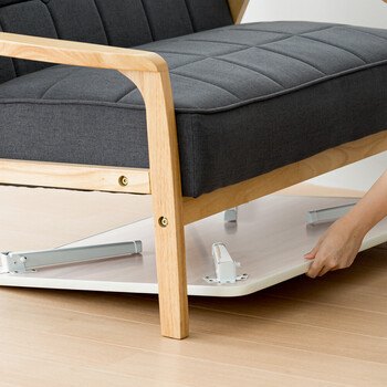 幅90cm ハウステーブル 机 折りたたみ 木製 折れ脚 ナチュラル 完成品 送料無料-11