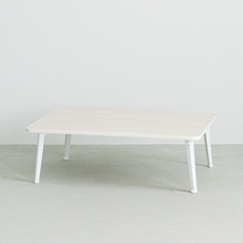 幅90cm ハウステーブル 机 折りたたみ 木製 折れ脚 ナチュラル 完成品 送料無料-3