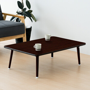 幅90cm ハウステーブル 机 折りたたみ 木製 折れ脚 ナチュラル 完成品 送料無料-8