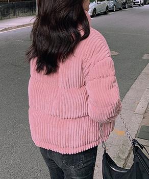 コーデュロイ 中綿ジャケット ショート丈 送料無料 即日発送-7