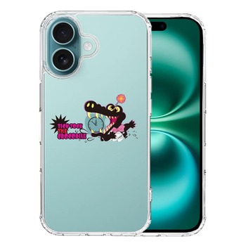 iPhone16 ケース クリア ピーターパン ワニ スマホケース 側面ソフト 背面ハード ハイブリッド 送料無料-0