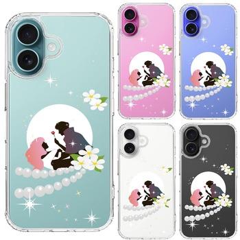 iPhone16 ケース クリア 眠れる森の美女 1 スマホケース 側面ソフト 背面ハード ハイブリッド  送料無料-1