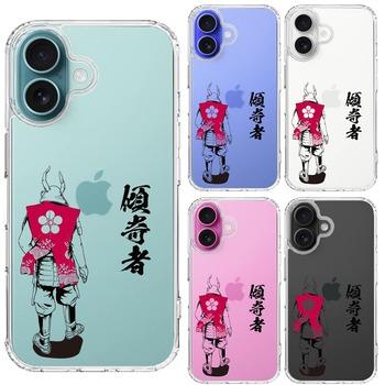 iPhone16 ケース クリア 前田慶次 鳳凰 傾奇者 スマホケース 側面ソフト 背面ハード ハイブリッド  UA21612755-7657 送料無料-1