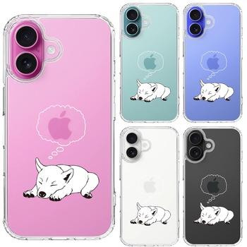iPhone16 ケース クリア 柴犬 スマホケース 側面ソフト 背面ハード ハイブリッド  送料無料-1