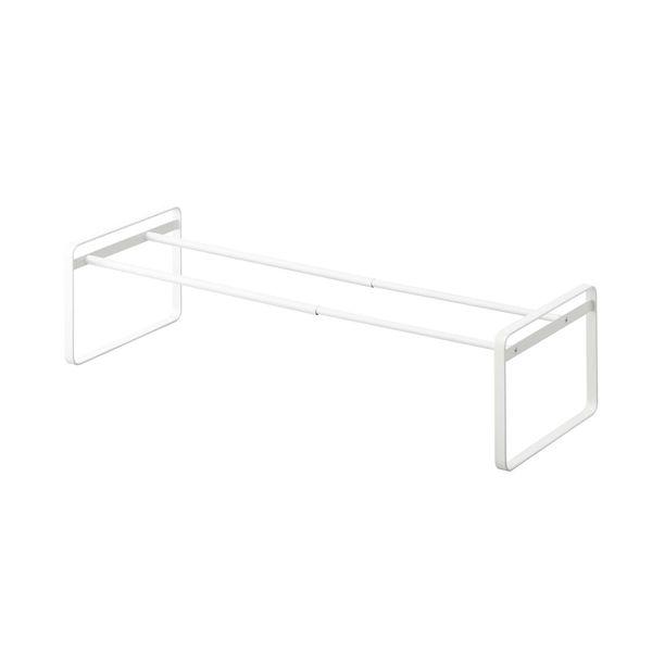 frame伸縮シューズラックフレームホワイト 送料無料 即日発送-1