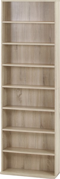 大容量スリム書棚 60幅 2色展開 送料無料-2