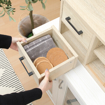 カウンター上収納ラック 80幅 2色展開 送料無料-6