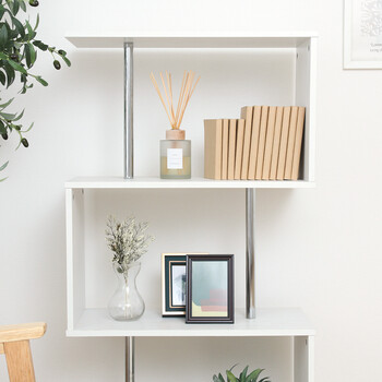 S字型ディスプレイラック3段 2色展開 送料無料-13