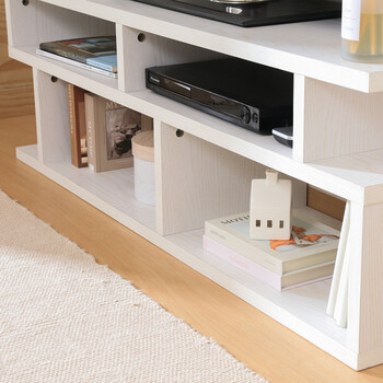 S字型TV台 120幅 2色展開 送料無料-14