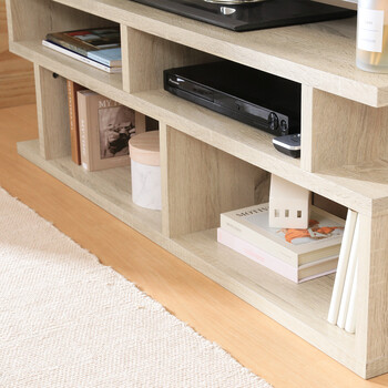 S字型TV台 120幅 2色展開 送料無料-6