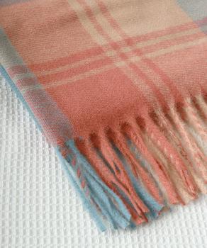 チェック柄マフラー 大判 ストール 送料無料 即日発送-9