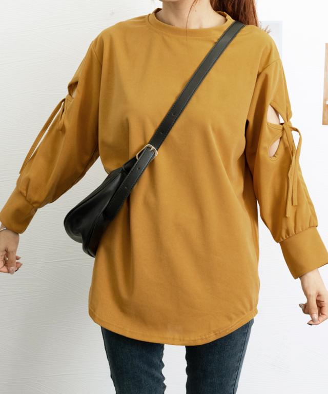 Tシャツカットソー ゆったりトップス 送料無料 即日発送-7