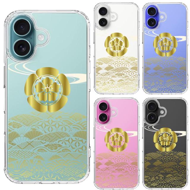 iPhone16 ケース クリア 織田 信長 戦国武将 スマホケース 側面ソフト 背面ハード ハイブリッド  送料無料-1