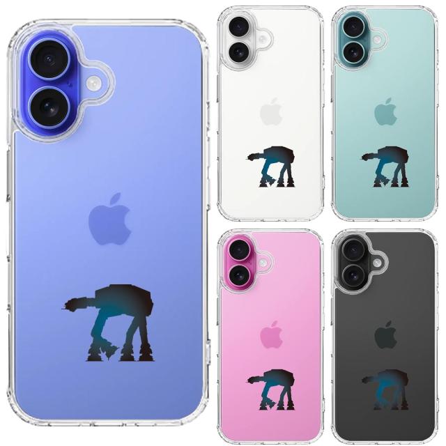 iPhone16 ケース クリア WAIS 2 スマホケース 側面ソフト 背面ハード ハイブリッド  送料無料-1