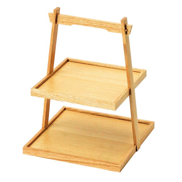 和食器 やぐら盛器 タモ 桧 日本製 送料無料-1