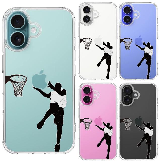 iPhone16 ケース クリア レイアップシュート スマホケース 側面ソフト 背面ハード ハイブリッド 送料無料-1