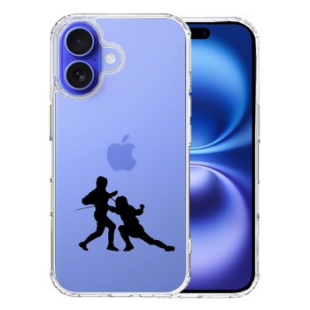 iPhone16 ケース クリア フェンシング スマホケース 側面ソフト 背面ハード ハイブリッド  送料無料-0