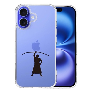 iPhone16 ケース クリア おすもうさん 相撲 弓取り スマホケース 側面ソフト 背面ハード ハイブリッド  送料無料-0