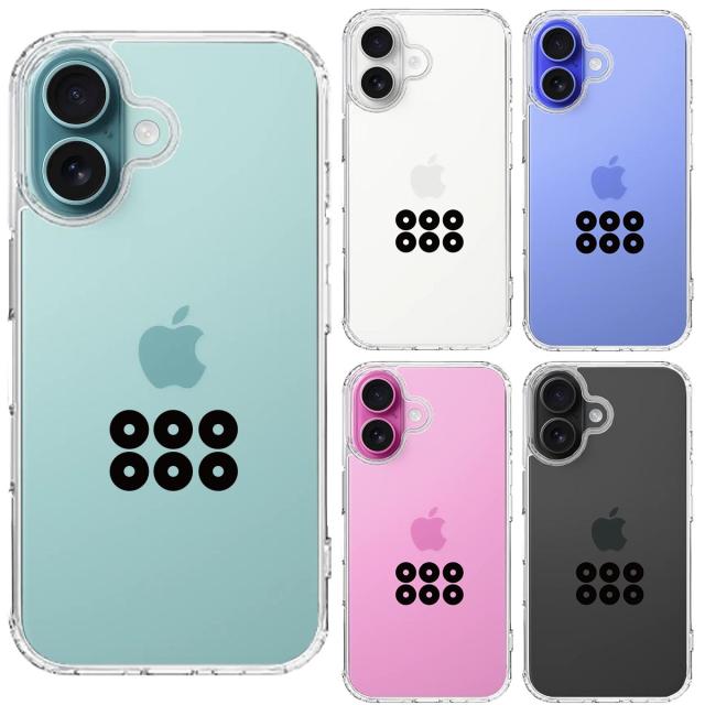 iPhone16 ケース クリア 真田 幸村 信繁 六文銭 スマホケース 側面ソフト 背面ハード ハイブリッド  送料無料-1
