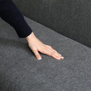 ソファー 厚手ファブリックソファ ミート 3P 2色展開 送料無料-8