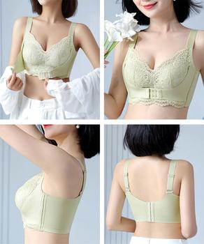 レースブラジャーノンワイヤー下着昼夜兼用 送料無料 即日発送-7