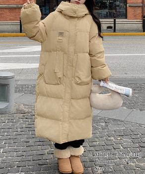 フェイクダウンコート中綿入りロングコート SK21708820-2931 送料無料 即日発送-9