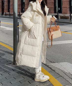 フェイクダウンコート中綿入りロングコート SK21708820-2931 送料無料 即日発送-6