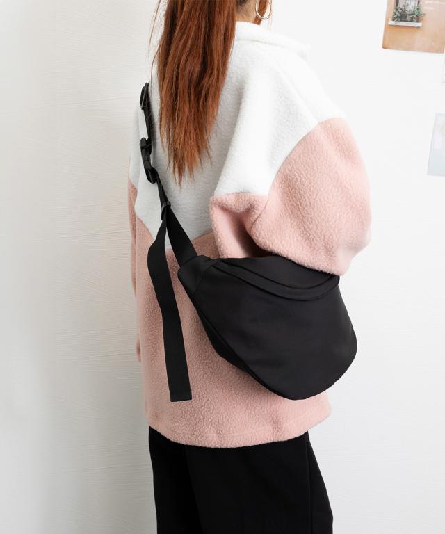 スタンドカラーボアジャケット バイカラー 送料無料 即日発送-9